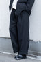 【YUTA MATSUOKA】"ループヤーンヘリンボンストレートパンツ"